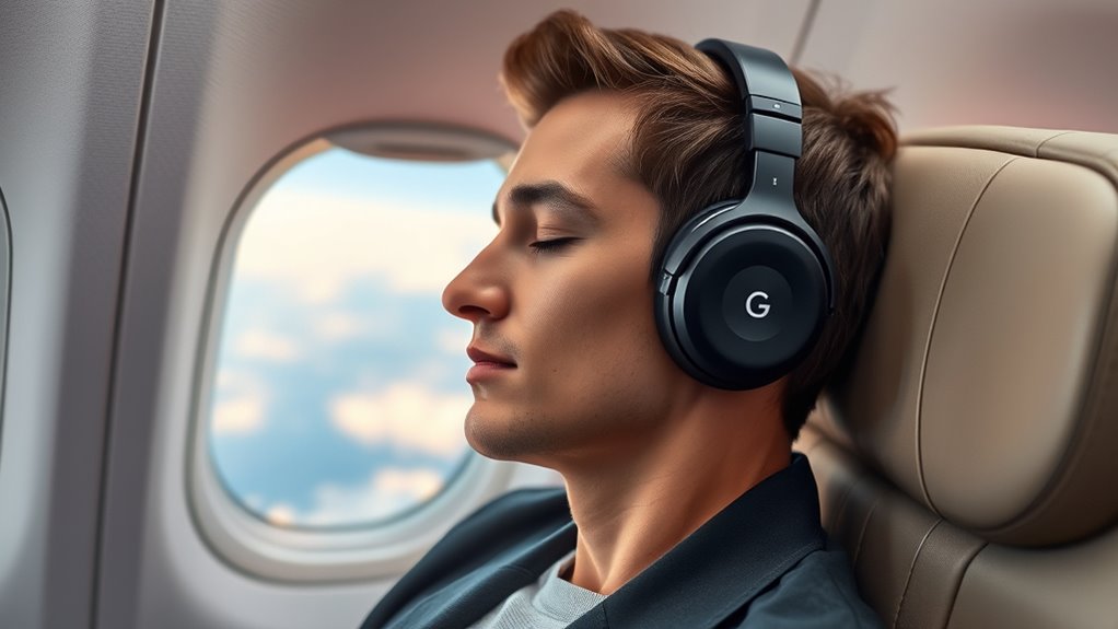 travel noise canceling comfort features