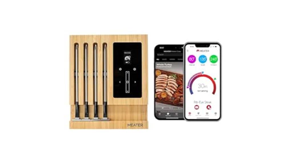 wireless meat cooking thermometer