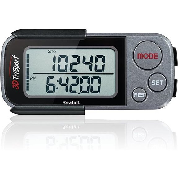 Realalt 3DTriSport 3D Pedometer with Clip