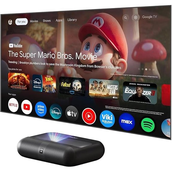 4k laser jbl projector