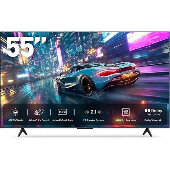 iFFALCON 55-Inch 4K QLED Smart TV