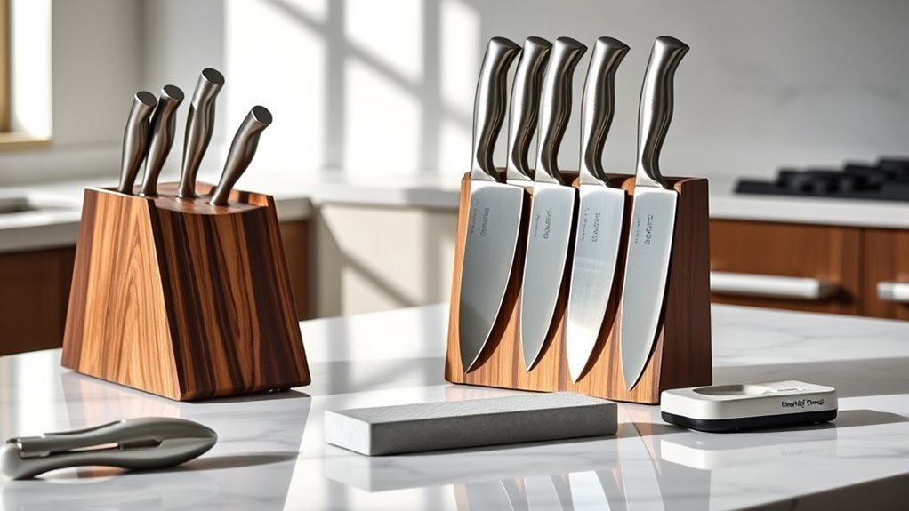 blade quality and sharpener