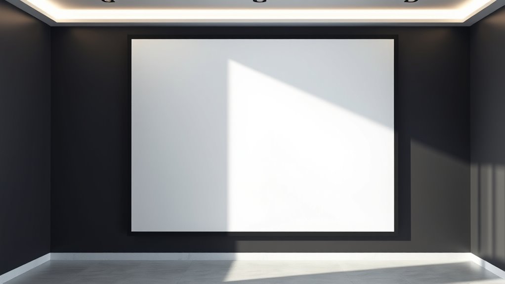 choosing optimal projector screen