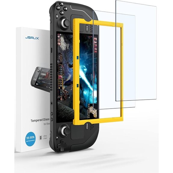 JSAUX 2-Pack Screen Protector for Steam Deck