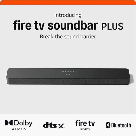 Amazon Fire TV Soundbar Plus with Subwoofer