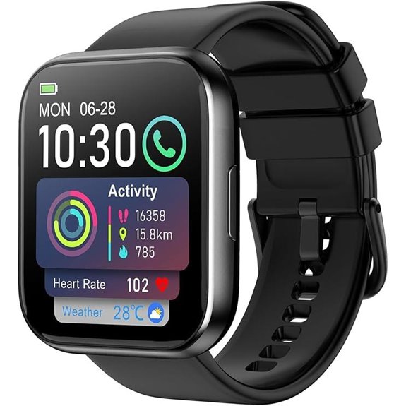 Smartwatch for Men Women Fitness Tracker with Calls
