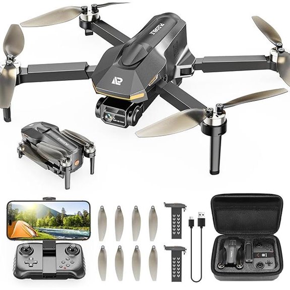 Foldable 4K Camera Drone with 30-Min Flight Time