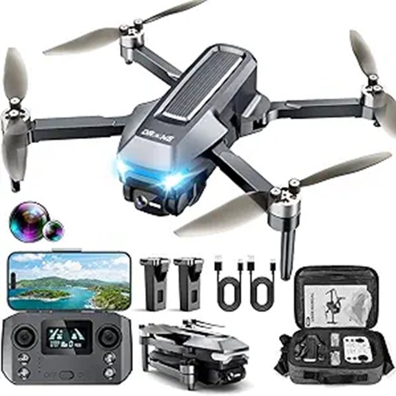 GPS Drone with 4K Camera Foldable 46Min Flight