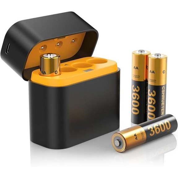 Meta Quest Controller Battery Pack (4 Pack) with Charger