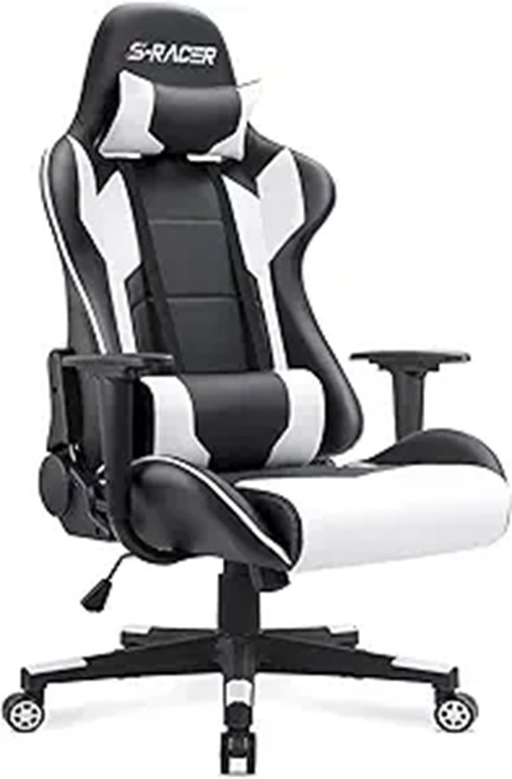Homall Gaming & Office Chair with Headrest & Lumbar