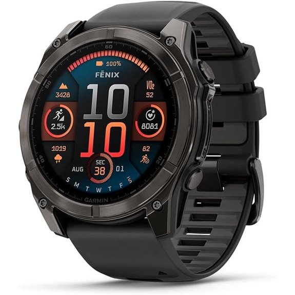 Garmin fēnix® 8 AMOLED GPS Smartwatch with Titanium