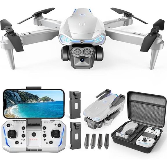1080P Foldable Drone with Camera and Extras