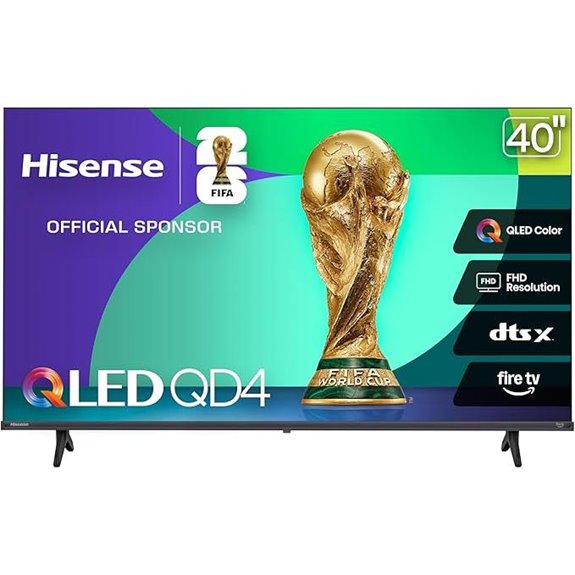 Hisense 40-Inch QLED Fire TV (2025 Model)