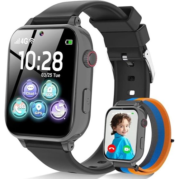Kids 4G GPS Smartwatch with Calling & Voice Chat