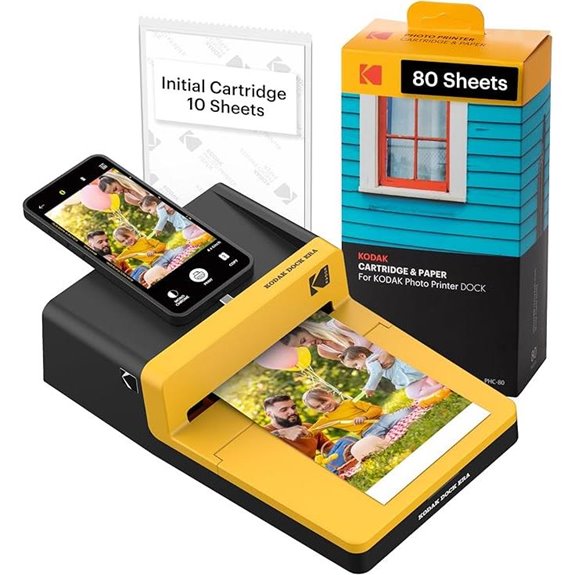 KODAK Dock ERA Plus 4PASS Instant Photo Printer