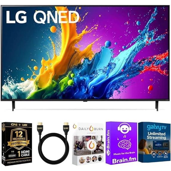 LG 43QNED80TUC 4K Smart TV with HDR10 & Dolby Atmos
