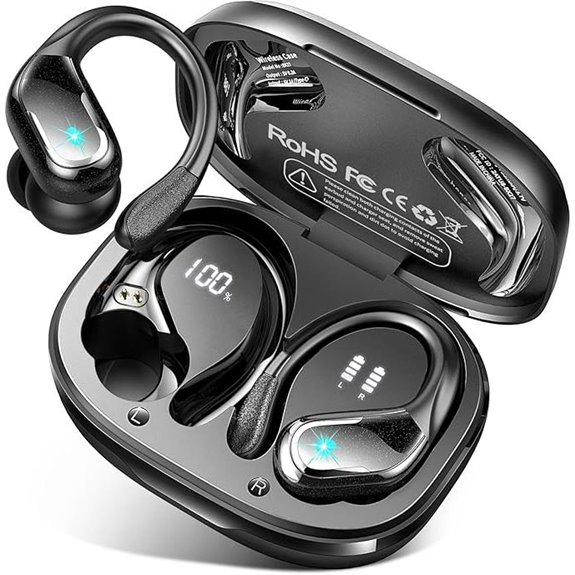 Wireless Earbuds with 75H Battery and Noise Cancelling