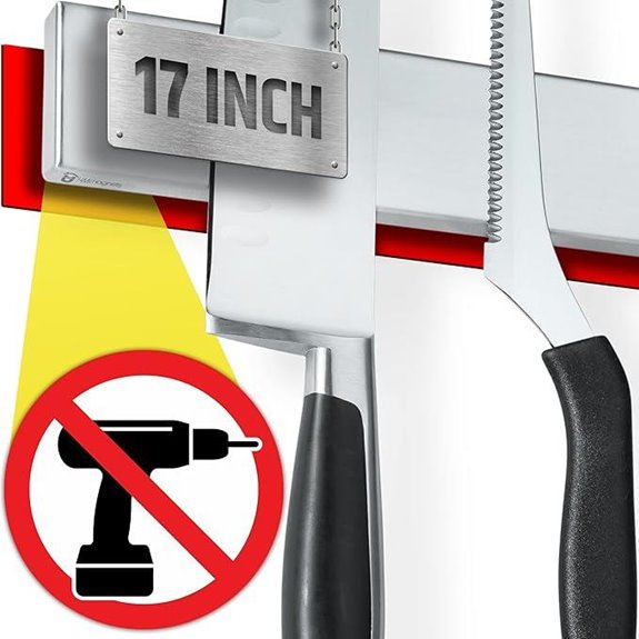 Magnetic Knife Holder Wall Mount with Strong Adhesive