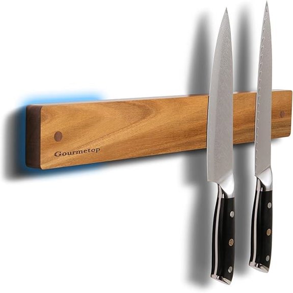 Magnetic Knife Holder for Wall or Refrigerator