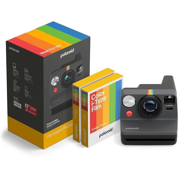 Polaroid Now 3rd Gen Instant Camera & Film Bundle