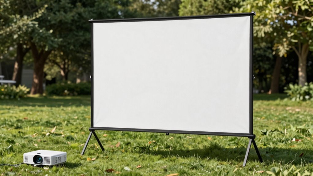 portable easy setup stunning displays