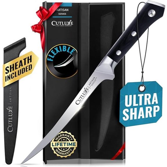 Cutluxe 7 Fish & Meat Fillet Knife