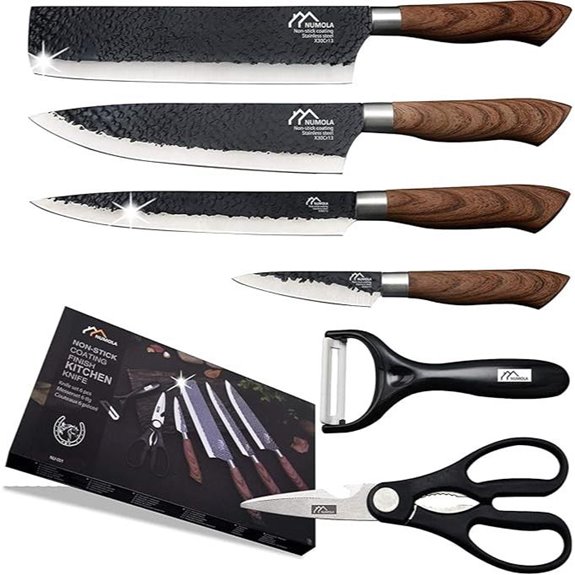 Numola 6-Piece Professional Chef Knife Set