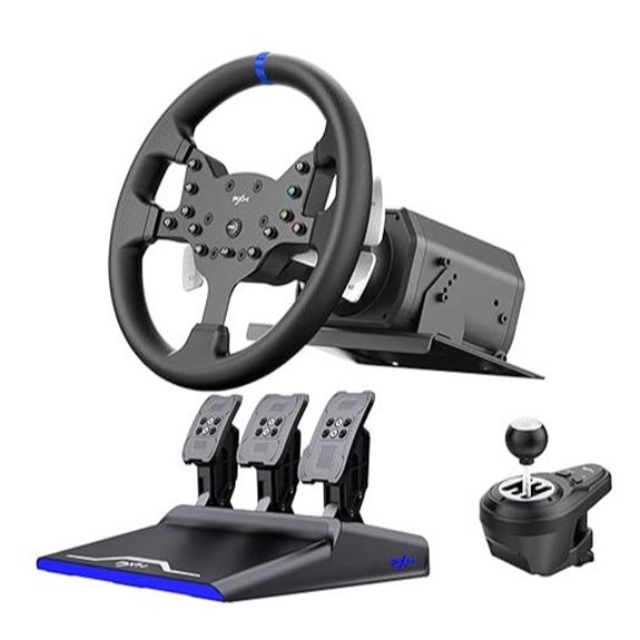 PXN-V99 Racing Wheel with Force Feedback & Pedals