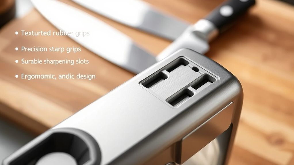 sharpening system safety features