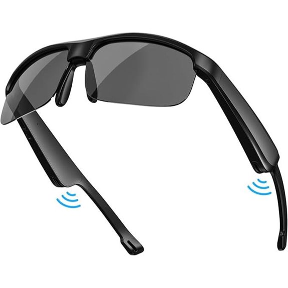 Smart Polarized Bluetooth Glasses with Mic and UV Protection