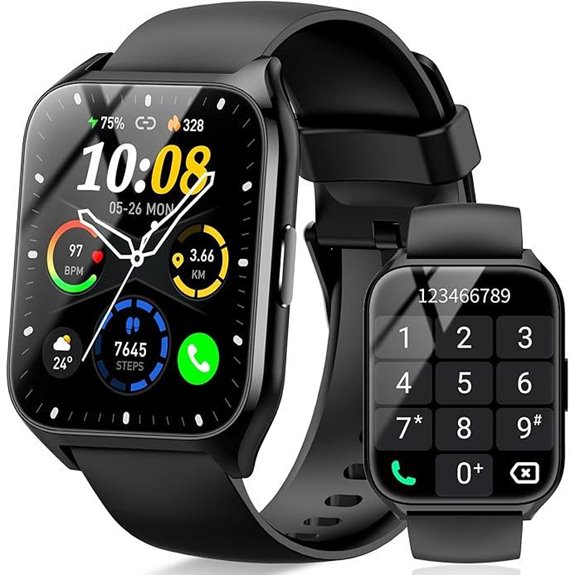 smartwatch with calls tracking