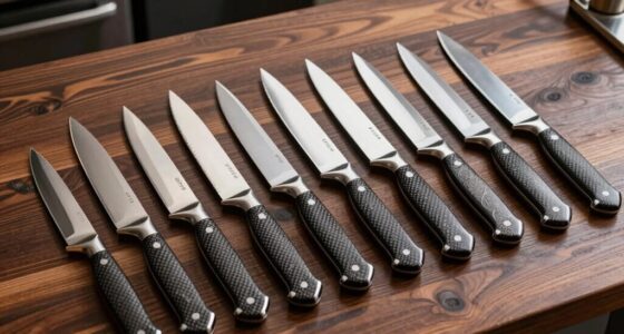 top carbon steel knife sets