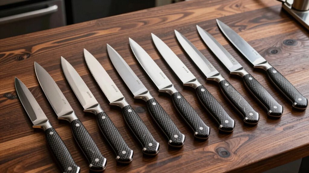 top carbon steel knife sets