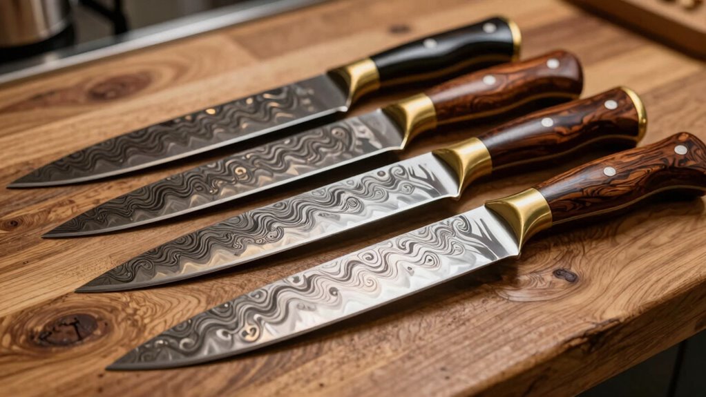 top damascus knife picks