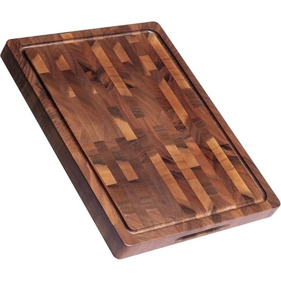 Walnut Wood Cutting Board with Handle and Gift Box