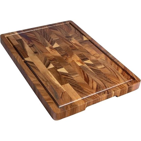 Walnut Wooden Cutting Board with Juice Groove