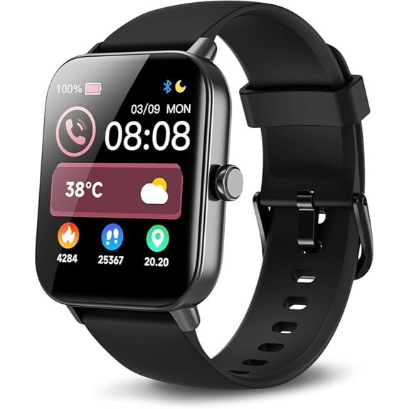 Smart Watch with Alexa Heart Rate Waterproof 101+ Modes