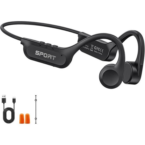 Bone Conduction Bluetooth Headphones with Mic and Waterproof