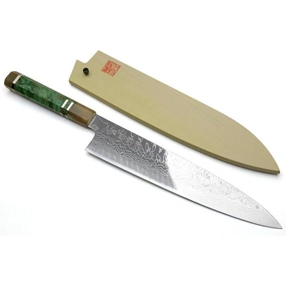Yoshihiro Damascus Gyuto Chef Knife (9.5'')