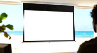 8 Best Motorized Projector Screens for Media Rooms in 2026
