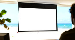 8 Best Motorized Projector Screens for Media Rooms in 2026