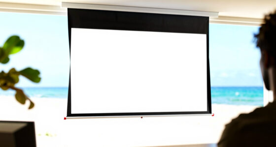 8 Best Motorized Projector Screens for Media Rooms in 2026