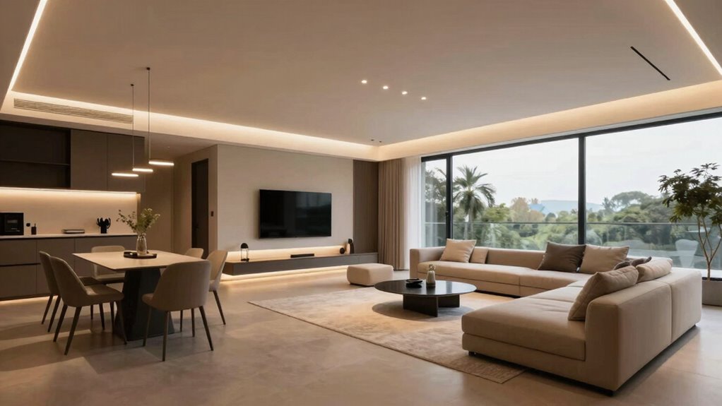 adaptive lighting for open spaces