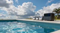 adjusting pool settings weather