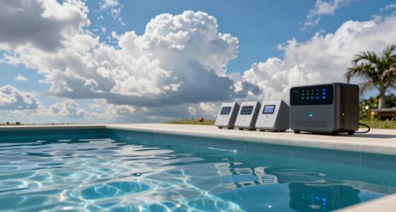 adjusting pool settings weather