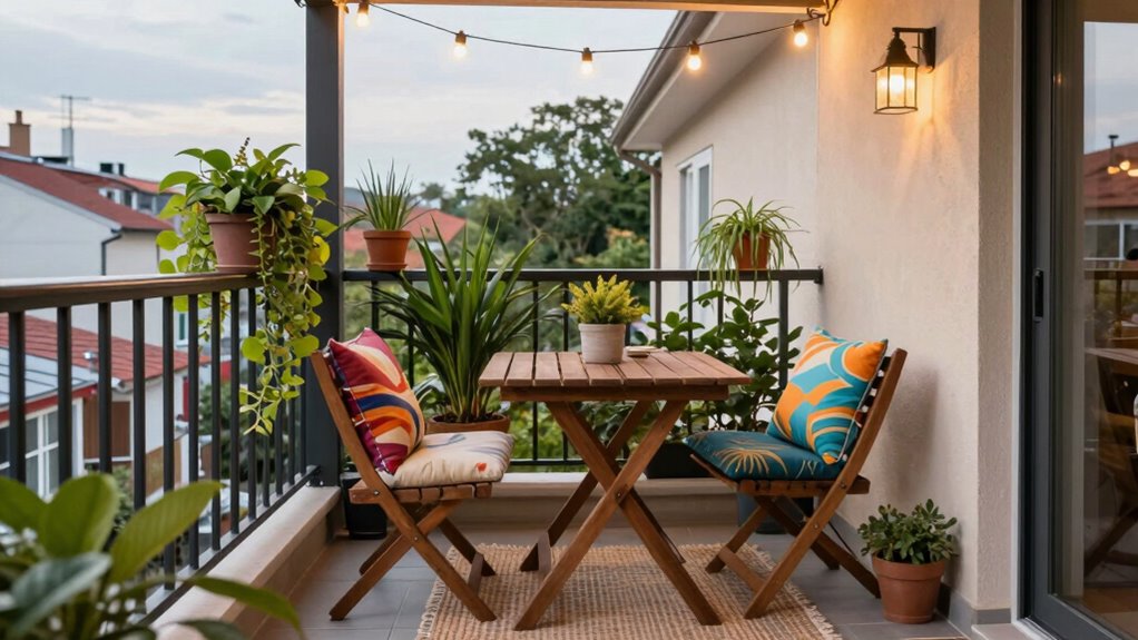 assess balcony space limitations