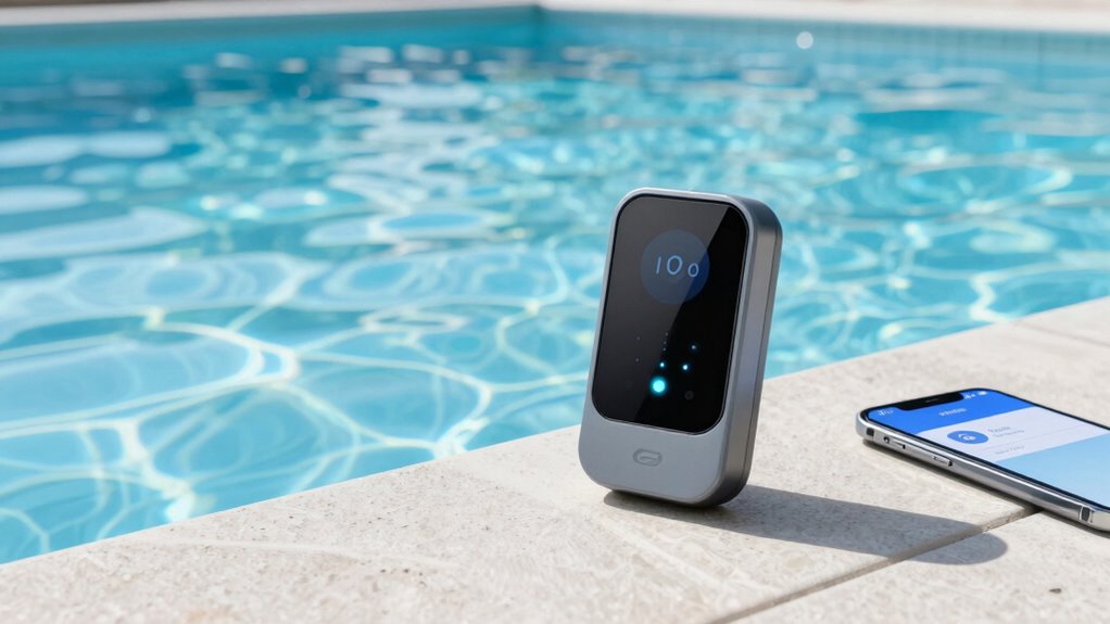 automated pool monitoring system