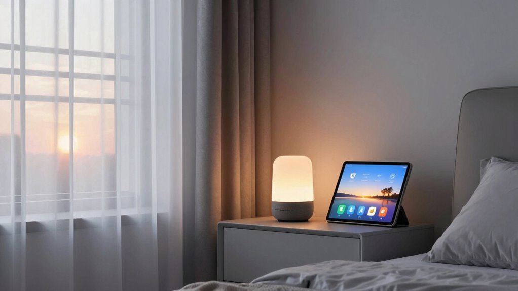 automated wake up routine