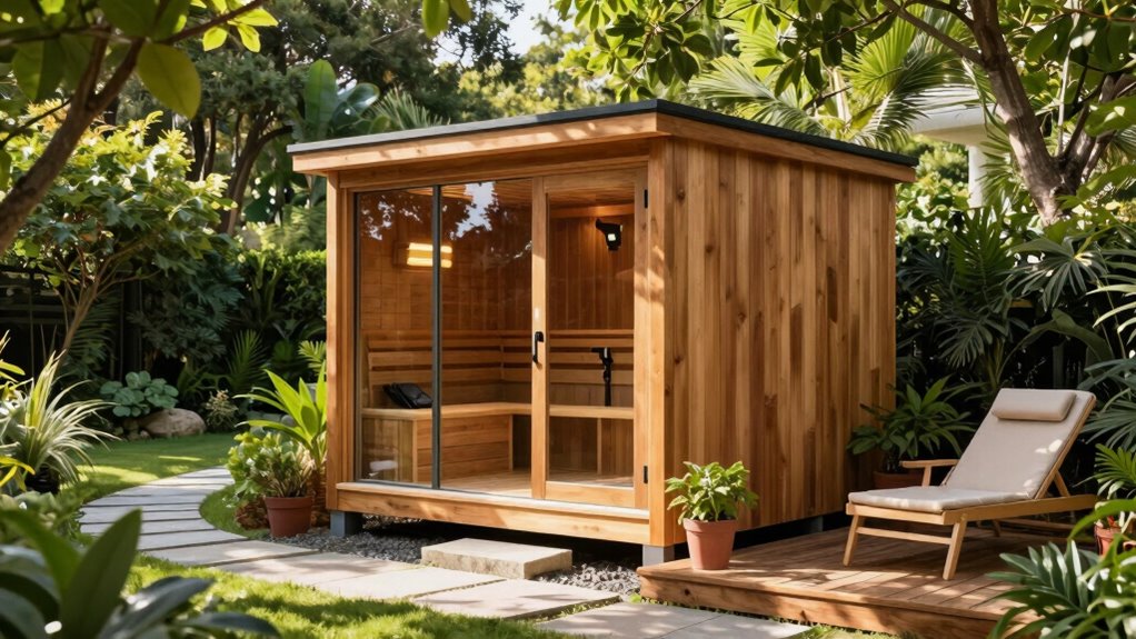 backyard saunas increasing popularity