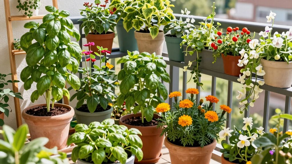 balanced balcony plant care